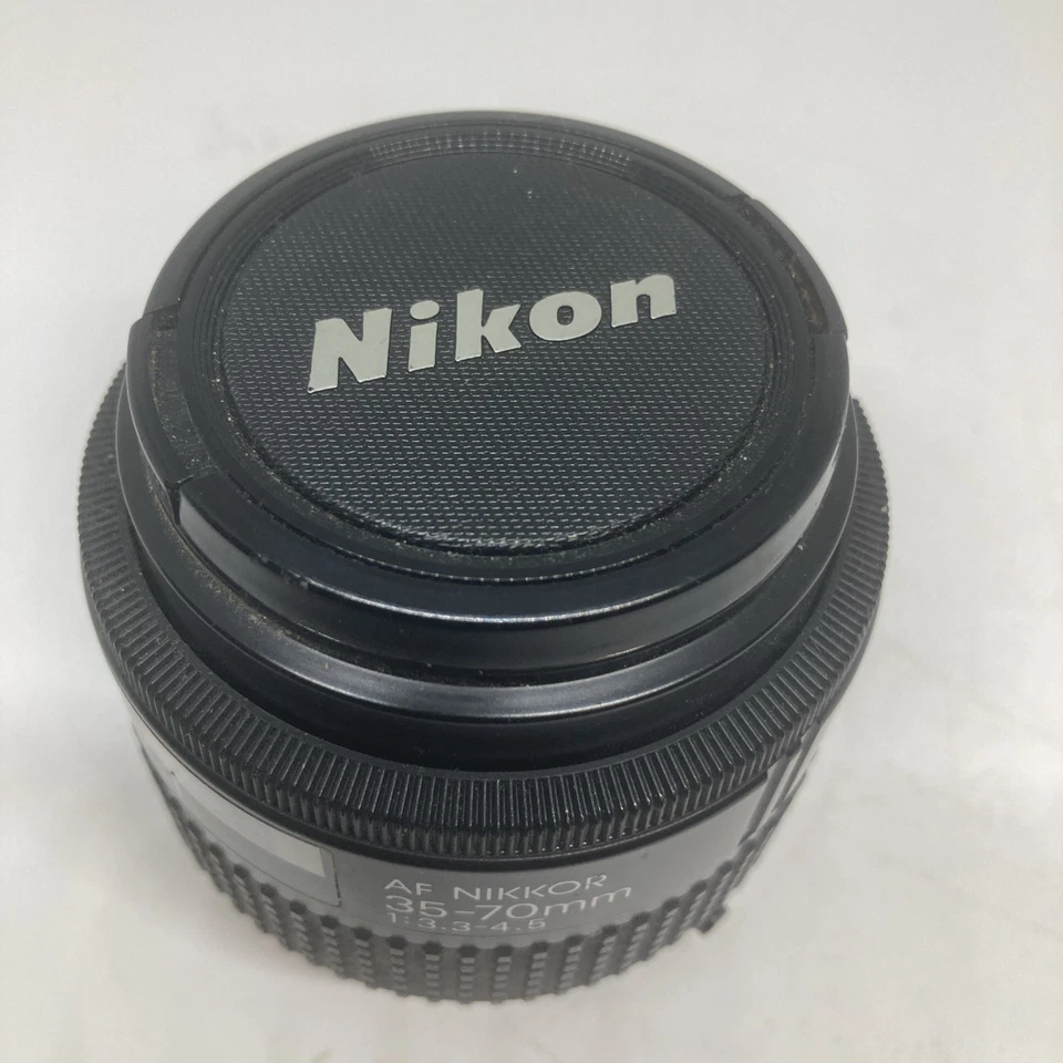 Nikon Lens AF Nikkor 35-70mm 1:3.3-4.5 With Manual and Misc Japan - Image 3 of 4