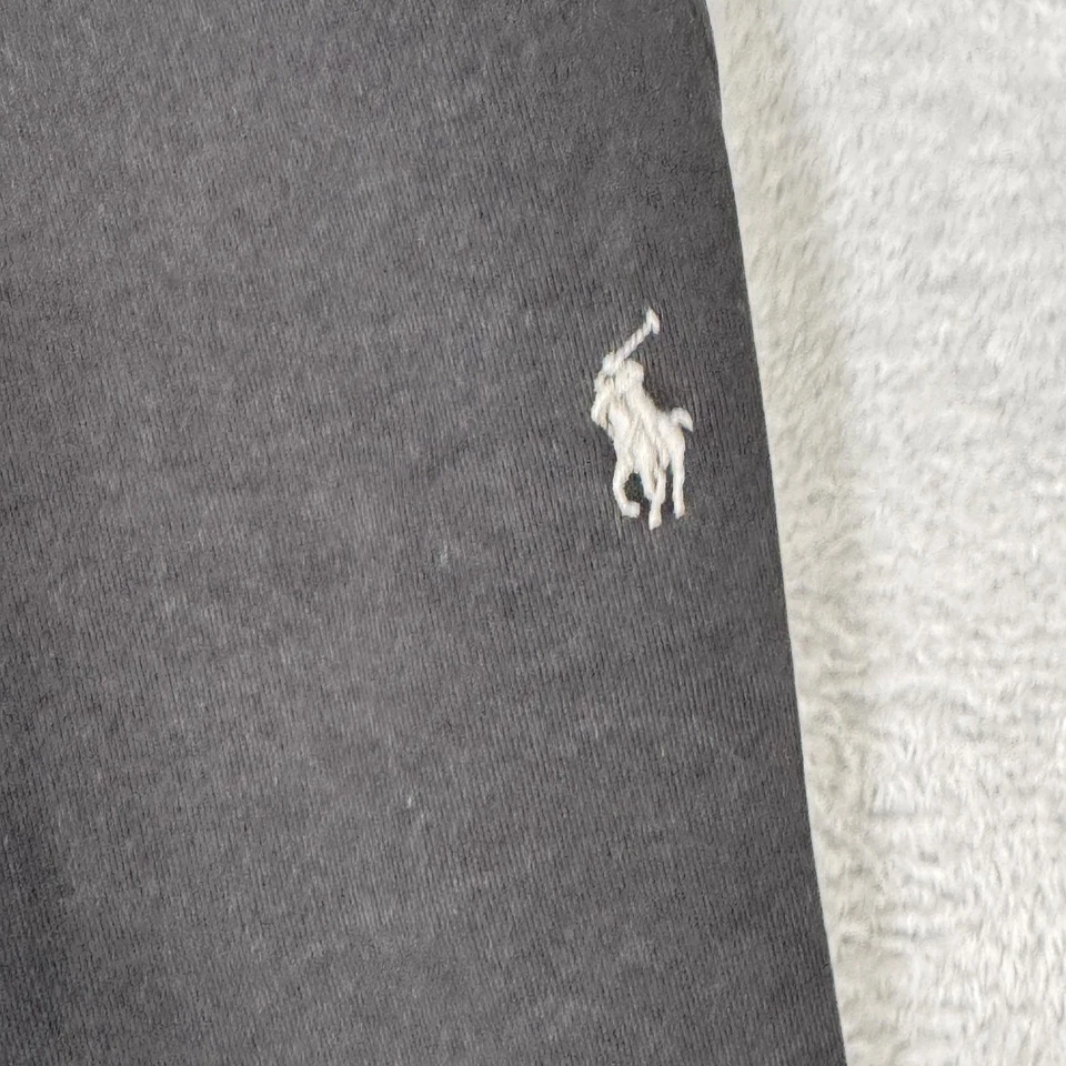 Polo Ralph Lauren Shorts Mens XL Black 9-Inch Double-Knit Drawstring Polo Pony - Image 3 of 4