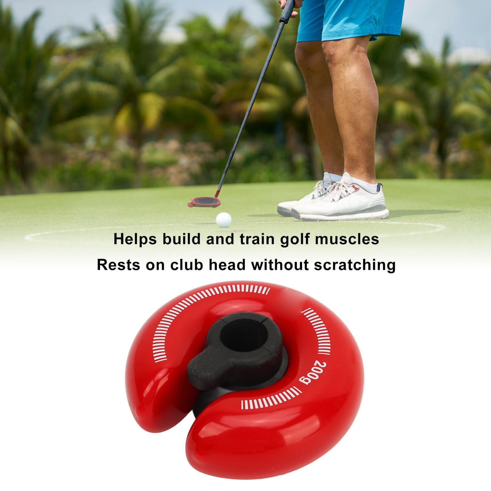 °Golf Swing Weight Ring Golf Club Swing Trainer Rings For Golf Practice Training