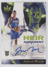 2023-24 Panini Court Kings Heir Apparent /125 Jordan Miller #HA-JML Auto 12z3