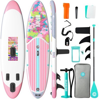 Paddle Stand Up Board 10 6 Anti Slip EVA Deck Niphean Inflatable Stabiltrac