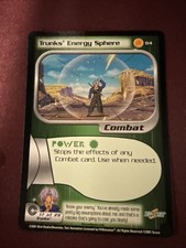 Dragon Ball Z CCG Trunks Energy Sphere Trunks Saga 84 Dbz Ccg TCG Grapa