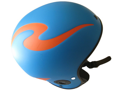 Sweet Protection Rooster Discesa S Shock Bird Blue Gr. M/L Skihelm Schneehelm