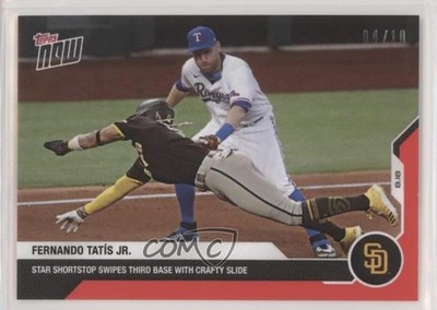 2020 Topps Now Red 4/10 Fernando Tatis Jr #125 2k3