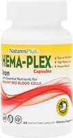 Natures Plus Hema-Plex Iron - 60 Kapseln (343,88 Eur/Kg)
