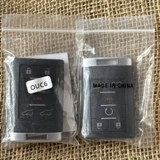 2 New 6b Replacement Remote Car Suv Key Fob for Cadillac Escalade OUC6000066