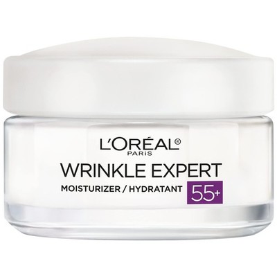 Expert 55+ Anti-Aging Moisturizer with Calcium, Non-Greasy, Suitable for Sens...