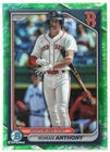 Roman Anthony 2024 Bowman Chrome Lunar Glow Refractor Prospect Card #BCP-22