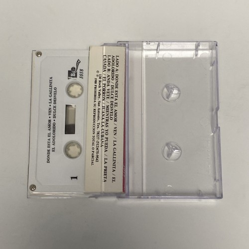 Los Fantasmas Del Valle - Donde Esta El Amor (1988 Cassette Tape) Latin Tejano - Picture 4 of 7
