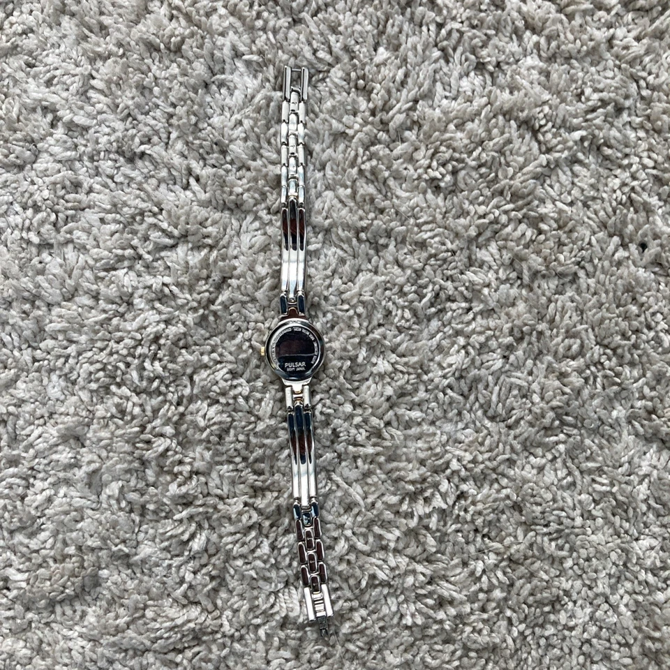 复古 Pulsar 女士手表不锈钢防水石英表  — 第 4/4 张图片