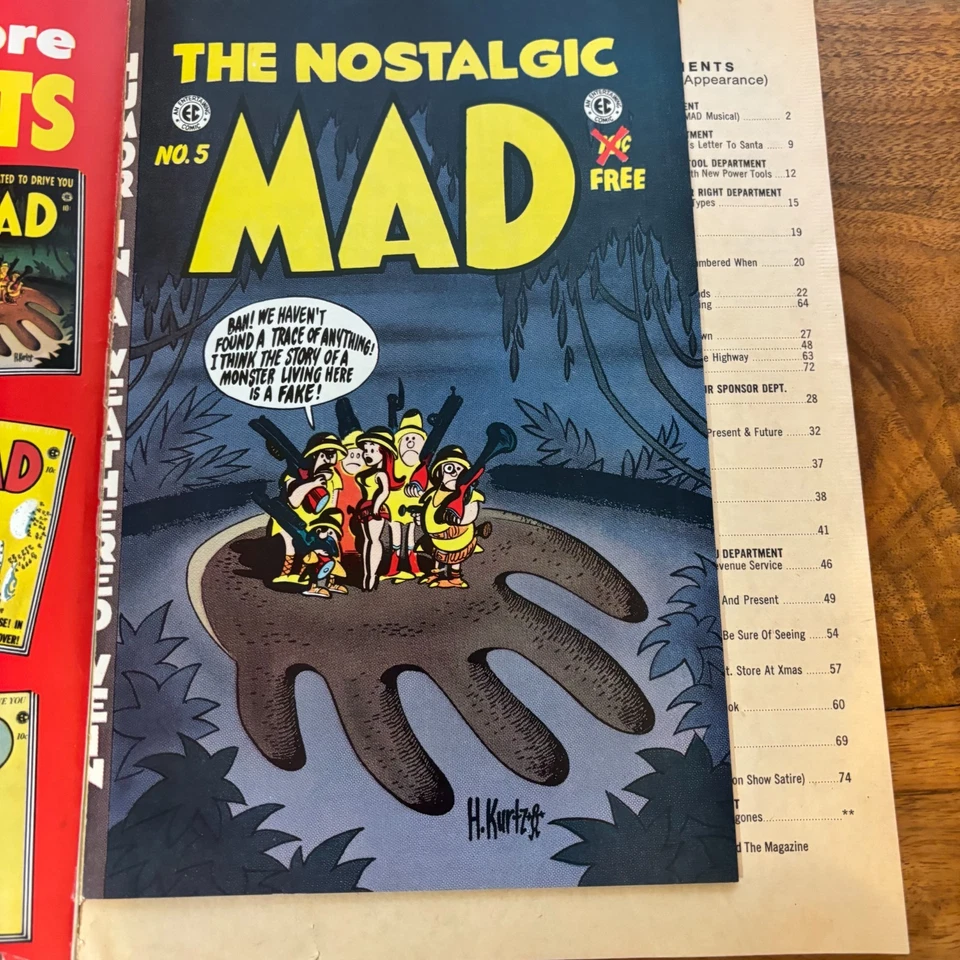 MAD Magazine Number 21 Special Number Twenty-One With Intact Insert - Image 4 of 4