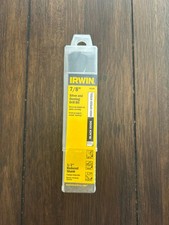 Irwin 7/8" Silver and Deming Drill Bit 91156- Brand New 