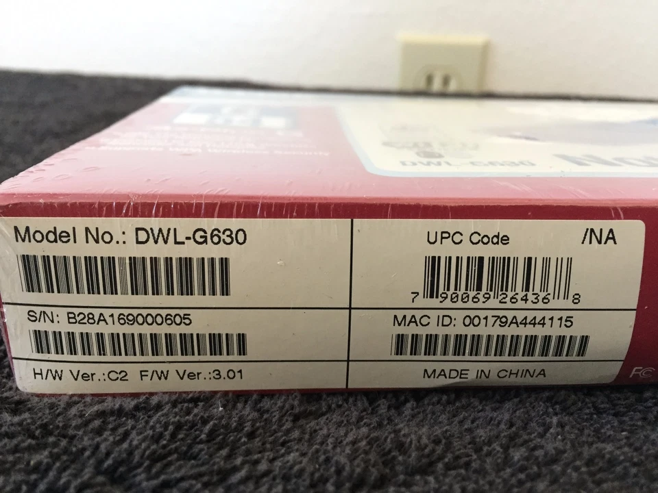 D-Link Wireless G DWL-G630 54 Mbps PCMCIA Wireless Notebook Adapter - Image 3 of 3