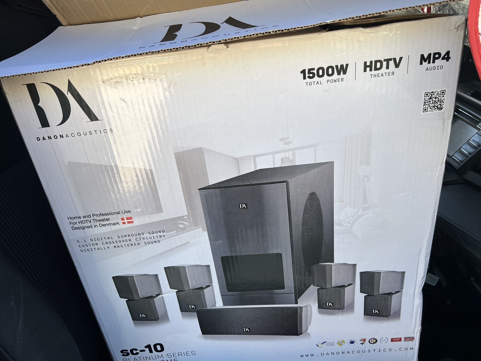NIB Danon Acoustics SC10 Platinum Series 5.1 HD Home Theater System