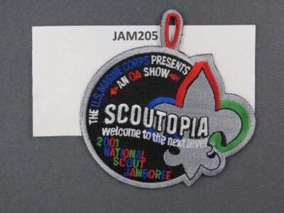 2001 National Scout Jamboree Scoutopia Silver Border