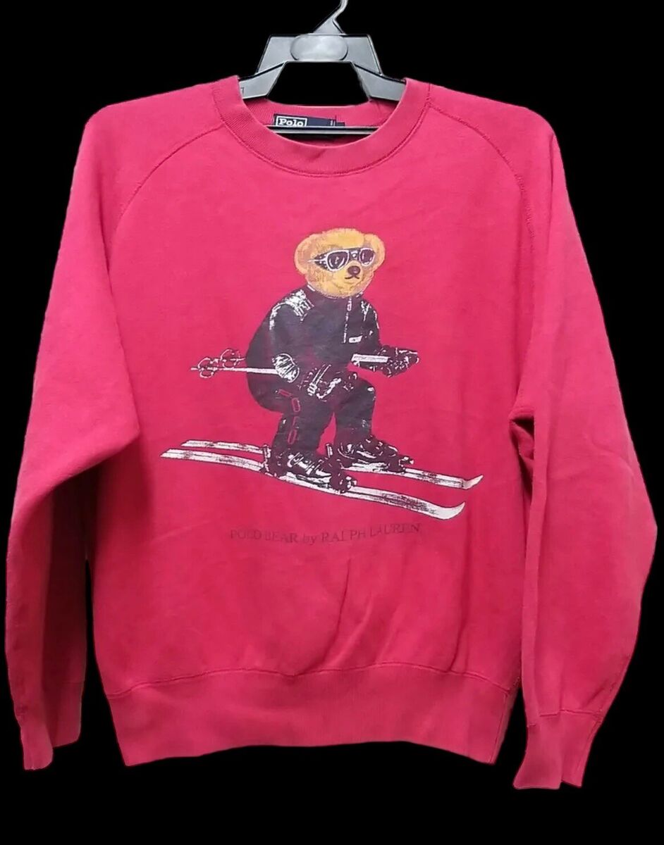 VINTAGE POLO BEAR SKY BY RALPH LAUREN PULLOVER SWEATSHIRT VINTAGE POLO BEAR SKY BY RALPH LAUREN PULLOVER SWEATSHIRT