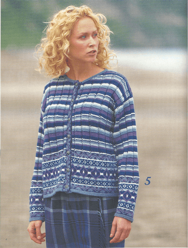 Patons "Country Garden DK", Patterns for Adults and Children, Book 941K, NOS - Picture 4 of 9