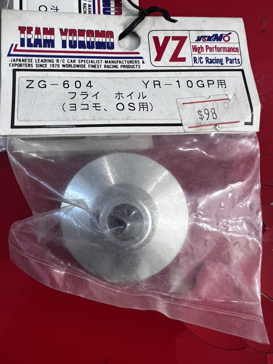 Vintage Yokomo YR-10GP Flywheels ZG-604 | eBay