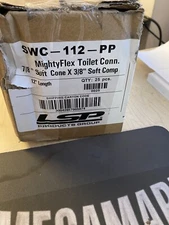 BRAND NEW  LSP PRODUCTS  SWC-112-PP 7/8" x 3/8" Faucet Connector 12" *Box of 25*