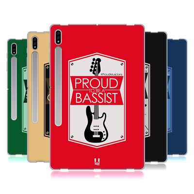 HEAD CASE DESIGNS PROUD MUSICIANS SOFT GEL CASE FOR SAMSUNG TABLETS 1