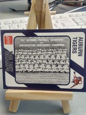 1989 Collegiate Collection #47 Auburn Tigers 1957 National Football Champions