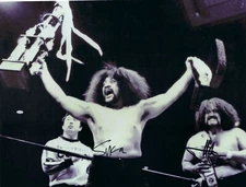 m2138  The Wild Samoans Afa Sika   signed wrestling Photo /COA ....The Bloodline