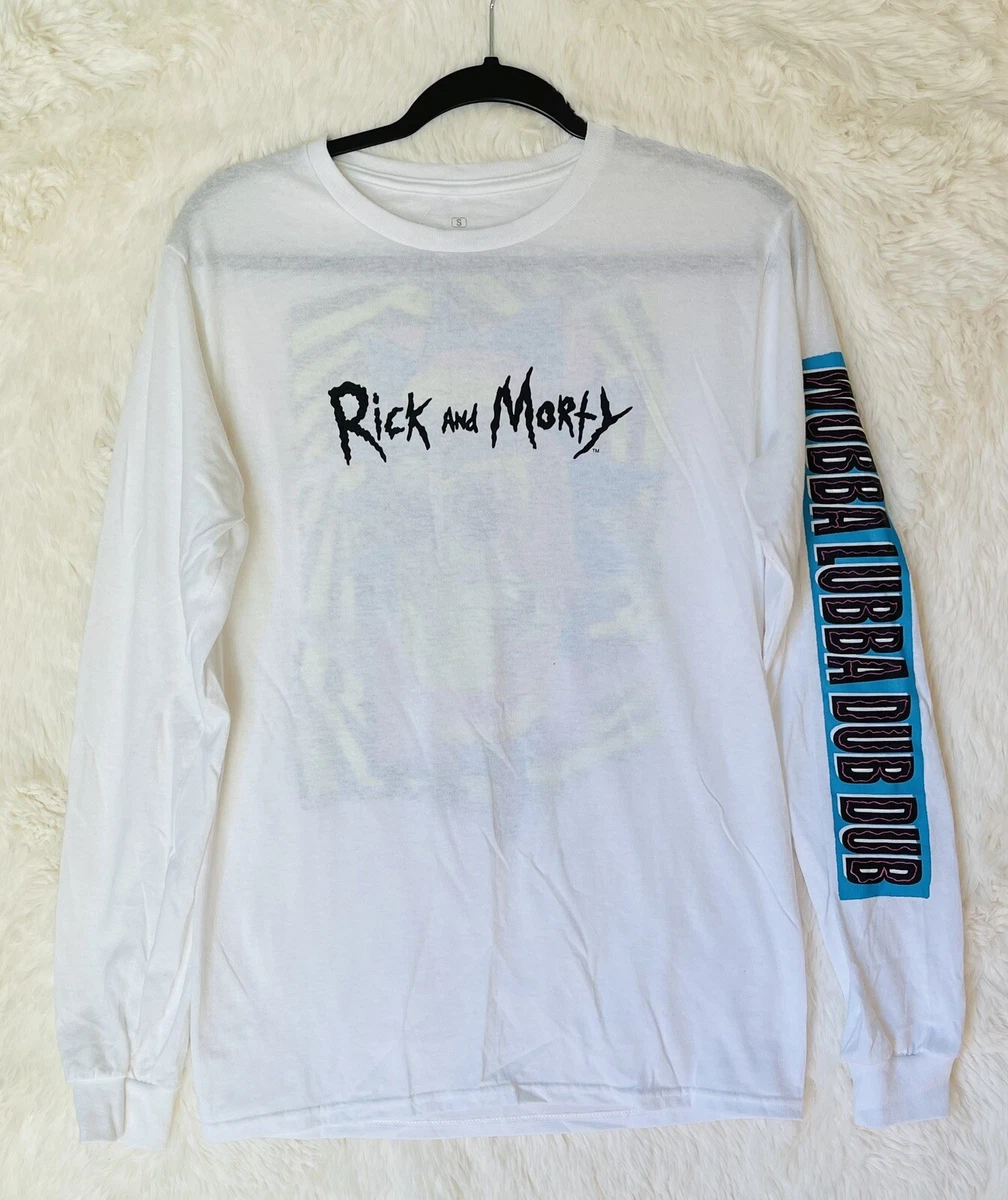 rick and morty long sleeve white
