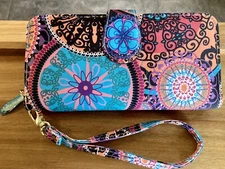 Brand New LoveShe Boho Zip Around Wallet