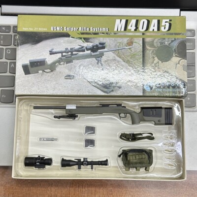 ZYTOYS 1/6 M40A5 Snipe Rifle for 12'' Action Figures Military
