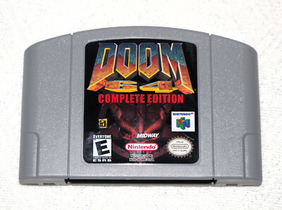 ドゥーム64　 任天堂64　ゲームソフト DOOM Nintendo 64 Import Japan | eBay