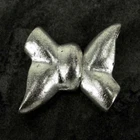 Silver Plated magnetic Bow Knot Clasps Sets Jewellery Findings K14