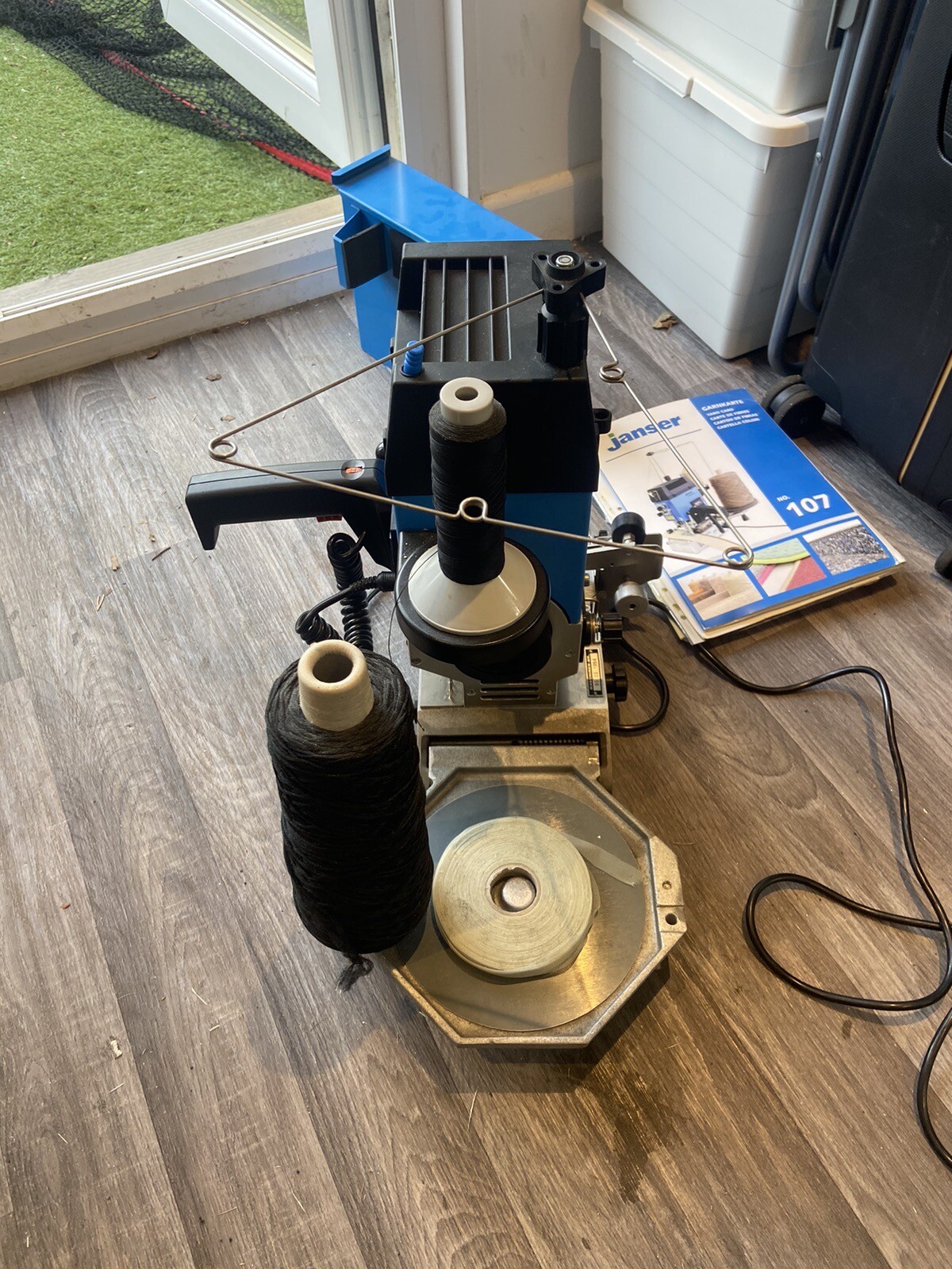 Janser MINIKET 2000 CARPET WHIPPING MACHINE eBay