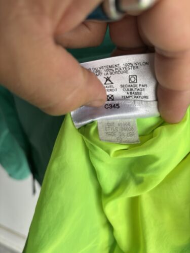 Vintage Patagonia Mens XL Retro Green Purple Half Zip Pullover Soft Shell Jacket - Picture 4 of 4