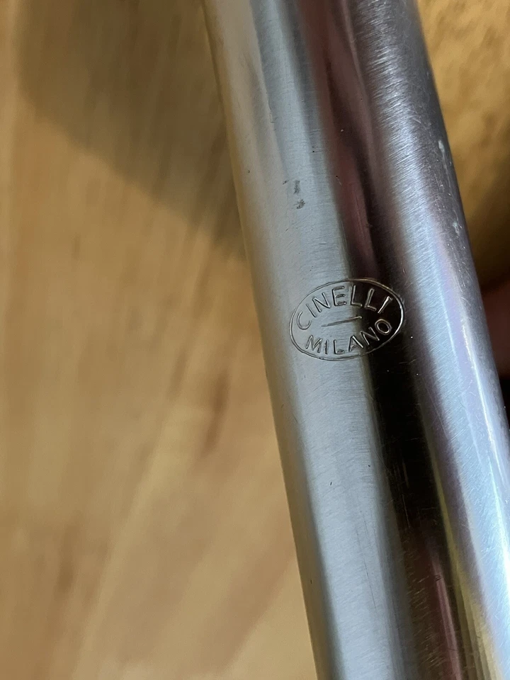 Cinelli 1A Milano Logo Potence Quill Stem 110mm 22mm 26mm Collier Eroica - Photo 3/4