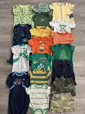 Baby Boy Clothing Lot, 6 Months, 18 Items, Dr. Seuss, Circo, Carter s, LBR
