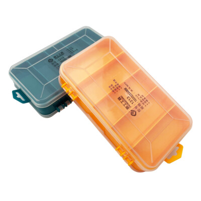 High transparency PP electronic component box Double sided plastic storage box