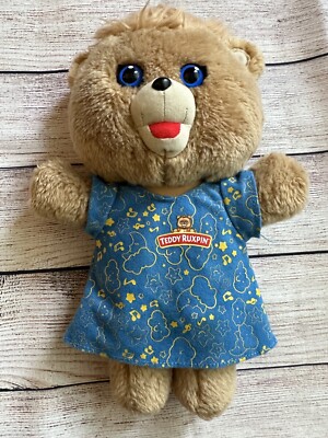 Teddy Ruxpin Hug 'N Sing Along Lullaby Music Interactive Bear Toy
