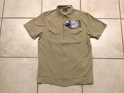 Helikon Tex Defender Mk2 Ultralight Short Sleeve Button Shirt Mens Small Men s