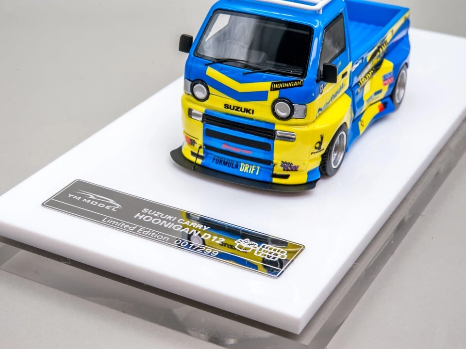 YM Modelo 1:64 Pandem Suzuki Carry D12 Hoonigan LLT Exclusivo Foto 4 de 4
