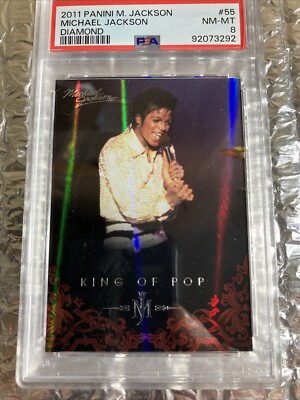 2011 Panini Michael Jackson King of Pop Michael Jackson Diamond