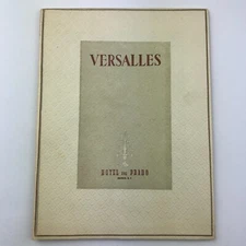 Versalles Hotel Del Prado Mexico Vintage Black and White Souvenir Photo 