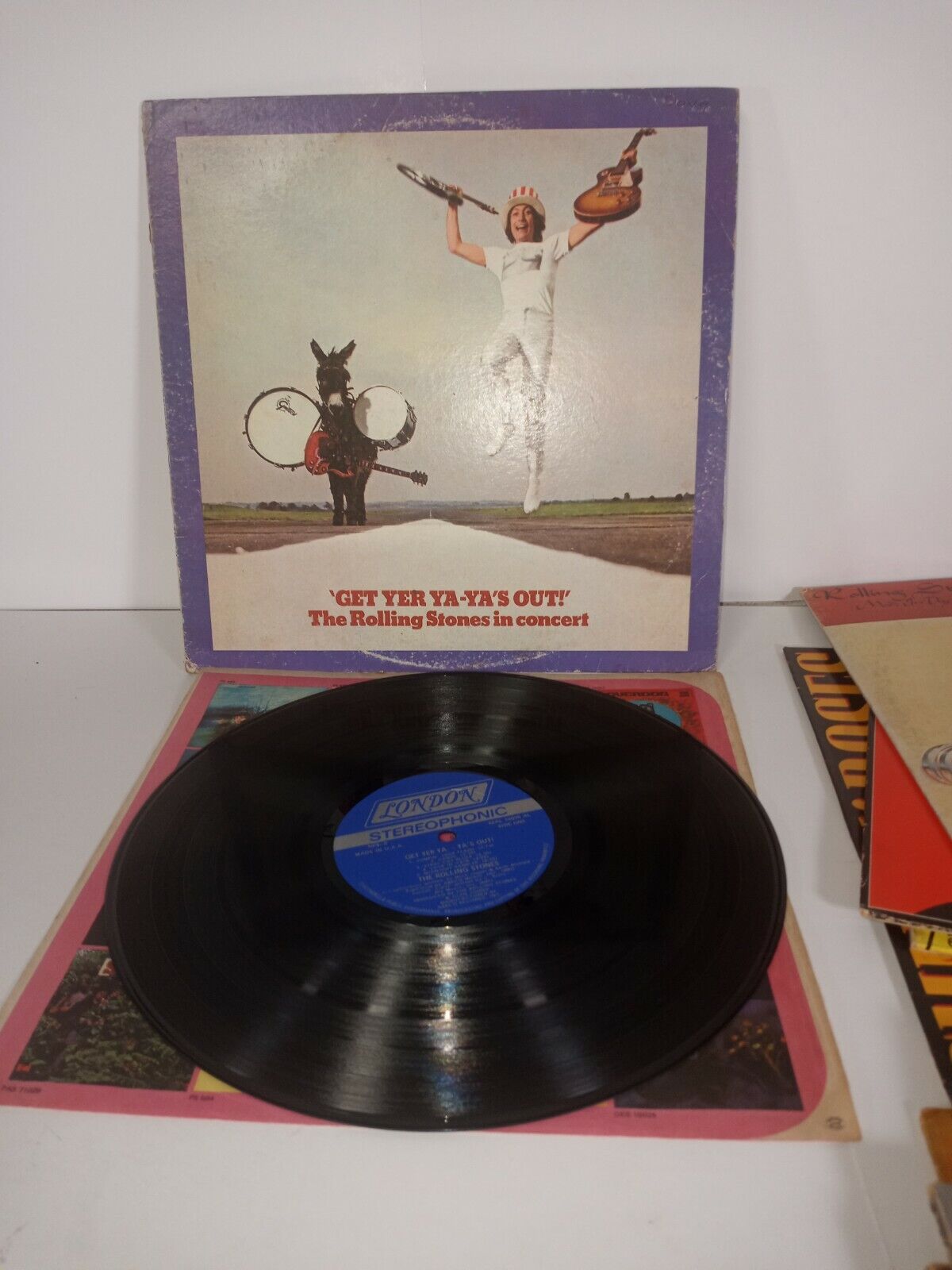 The Rolling Stones ‎– Get Yer Ya-Ya's Out! (The Rolling Stones In Concert)  LP  