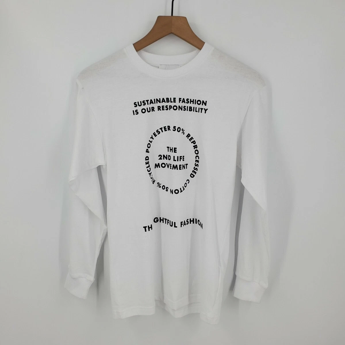 Petit T-shirt Blanc Topshop Avec Slogan – Coton Doux, Manches Courtes – Femme