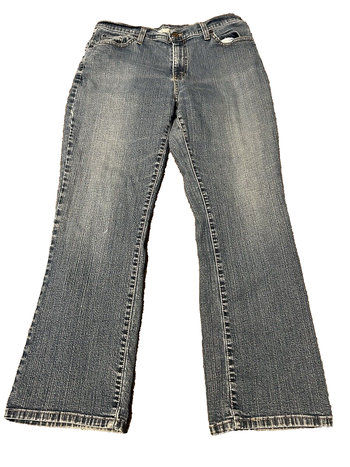 Levi Strauss Women's 550 Relaxed  Boot Cut Jeans Size 12M Denim MEASURMENTS ASIS