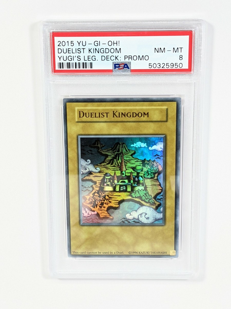 2015 YuGiOh Duelist Kingdom Holo Deck Promo PSA 8