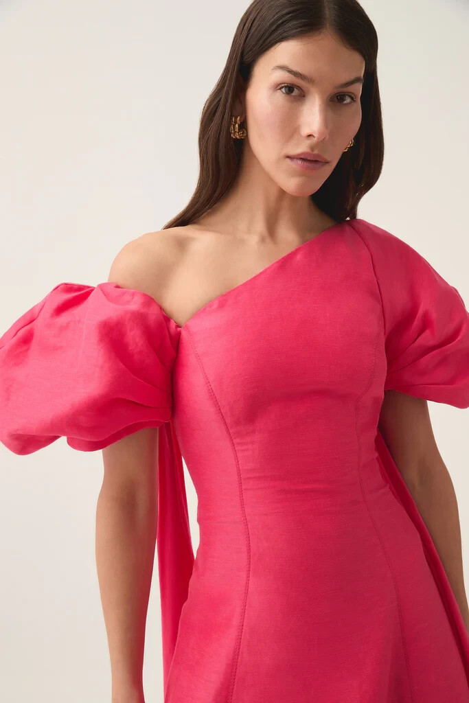botanique midi dress floral Selene Dress