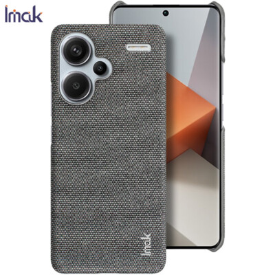 For Xiaomi Redmi Note 13 Pro + Case IMAK Cloth Fabric Slim PC Hard Back Cover