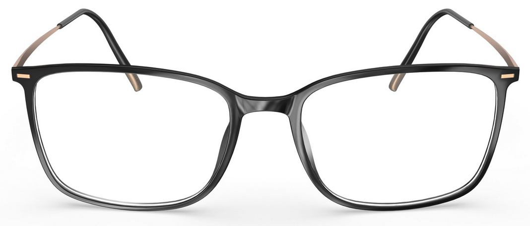Silhouette eyeglasses Illusion Lite Black 55MM-17MM-145MM