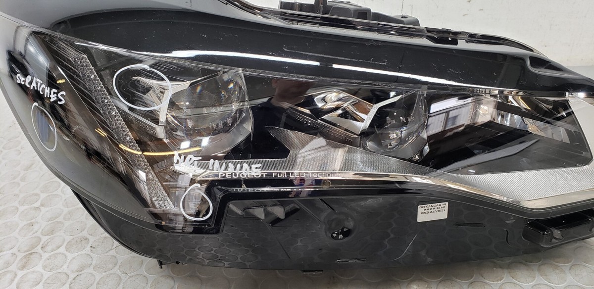 GENUINE PEUGEOT 3008 5008 2021 TO 2023 DRIVER SIDE LED HEADLIGHT P 