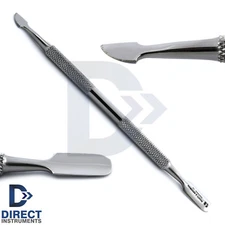 Professional Cuticle Nail Pusher Spoon Remover Knife File Nail Cleaner Manicure